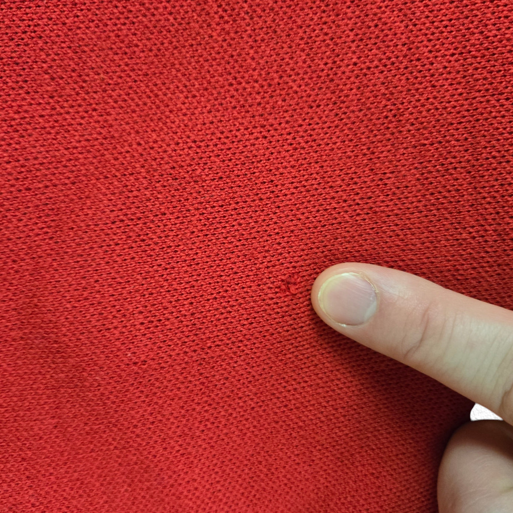 Vintage 1950s Red Wool Gold Button Cropped Jacket Pencil Skirt Suit Size 2 USA - Picture 8 of 16
